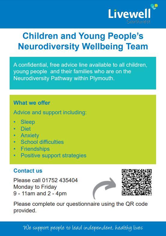 For parents of children on the neurodiversity pathway