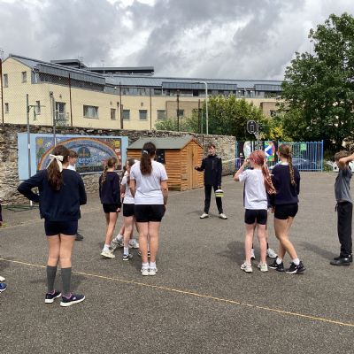 P.E. with City College Students