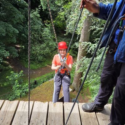 Heatree Day 3: Pink Group Abseil